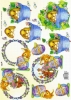 3D - Schneidebogen Ostern gepr�gt